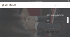 Desktop Screenshot of kashlegal.com